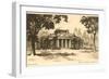 Monticello, Charlottesville, Virginia-null-Framed Art Print