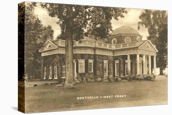 Monticello, Charlottesville, Virginia-null-Stretched Canvas