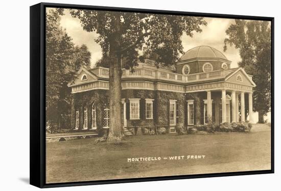 Monticello, Charlottesville, Virginia-null-Framed Stretched Canvas