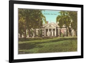 Monticello, Charlottesville, Virginia-null-Framed Art Print