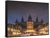 Montjuic, Barcelona, Catalonia, Spain, Europe-Angelo Cavalli-Framed Stretched Canvas