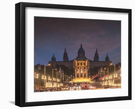 Montjuic, Barcelona, Catalonia, Spain, Europe-Angelo Cavalli-Framed Photographic Print