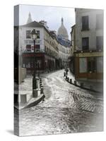 Montmartre 1-Chris Bliss-Stretched Canvas