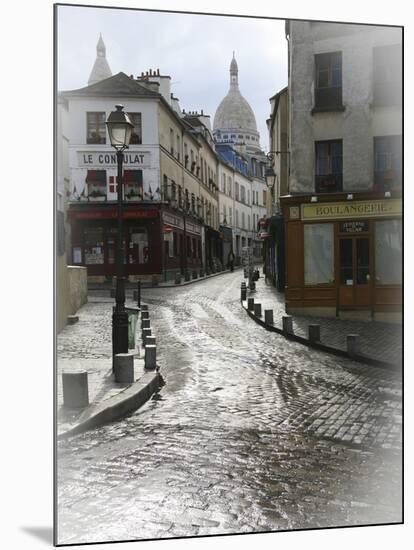 Montmartre 1-Chris Bliss-Mounted Photographic Print