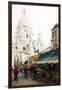 Montmartre Basilica II - In the Style of Oil Painting-Philippe Hugonnard-Framed Giclee Print