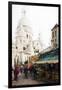 Montmartre Basilica II - In the Style of Oil Painting-Philippe Hugonnard-Framed Giclee Print