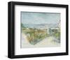 Montmartre: Behind the Moulin de la Galette, 1887-Vincent van Gogh-Framed Giclee Print