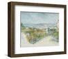 Montmartre: Behind the Moulin de la Galette, 1887-Vincent van Gogh-Framed Giclee Print