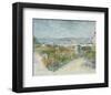 Montmartre: Behind the Moulin de la Galette, 1887-Vincent van Gogh-Framed Art Print