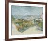 Montmartre: Behind the Moulin de la Galette, 1887-Vincent van Gogh-Framed Art Print