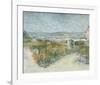 Montmartre: Behind the Moulin de la Galette, 1887-Vincent van Gogh-Framed Art Print