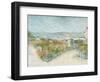 Montmartre: Behind the Moulin De La Galette-Vincent van Gogh-Framed Giclee Print