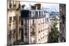 Montmartre Buildings-Philippe Hugonnard-Mounted Giclee Print