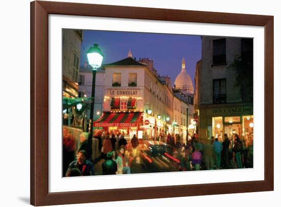 Montmartre Evening-Bob Krist-Framed Giclee Print