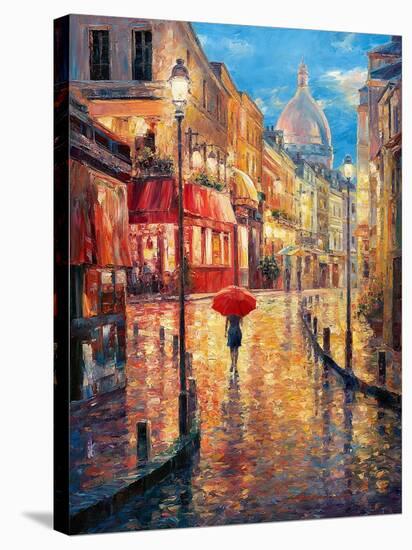 Montmartre Evening-Haixia Liu-Stretched Canvas