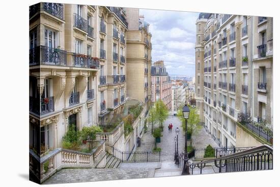 Montmartre FXN2527-Cora Niele-Stretched Canvas