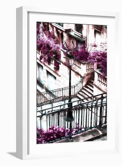 Montmartre Lantern II-Philippe Hugonnard-Framed Giclee Print