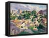 Montmartre, Paris-Maximilien Luce-Framed Stretched Canvas
