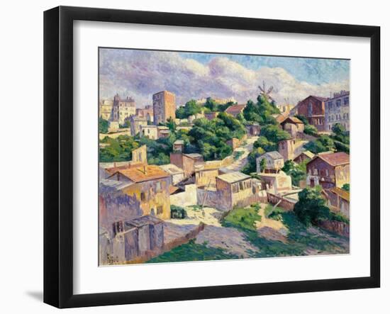 Montmartre, Paris-Maximilien Luce-Framed Giclee Print