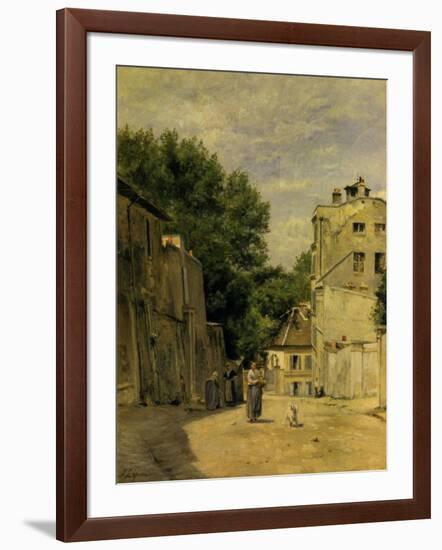 Montmartre, Rue Saint-Vincent-Stanislas Lepine-Framed Art Print