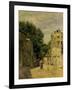 Montmartre, Rue Saint-Vincent-Stanislas Lepine-Framed Art Print