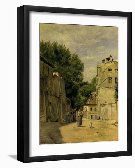 Montmartre, Rue Saint-Vincent-Stanislas Lepine-Framed Art Print