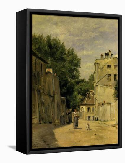 Montmartre, Rue Saint-Vincent-Stanislas Lepine-Framed Stretched Canvas