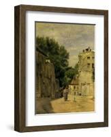 Montmartre, Rue Saint-Vincent-Stanislas Lepine-Framed Art Print