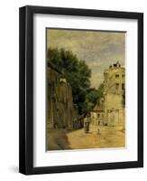 Montmartre, Rue Saint-Vincent-Stanislas Lepine-Framed Art Print