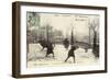 Montmartre, Snowballing-null-Framed Photographic Print