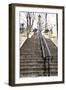 Montmartre Stairs Paris-Philippe Hugonnard-Framed Giclee Print