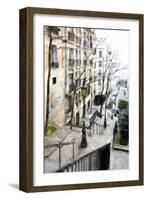 Montmartre Stairs-Philippe Hugonnard-Framed Giclee Print