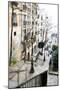 Montmartre Stairs-Philippe Hugonnard-Mounted Giclee Print