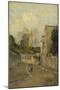 Montmartre, the Rue Cortot, C.1872-76 (Oil on Canvas)-Stanislas Victor Edouard Lepine-Mounted Giclee Print