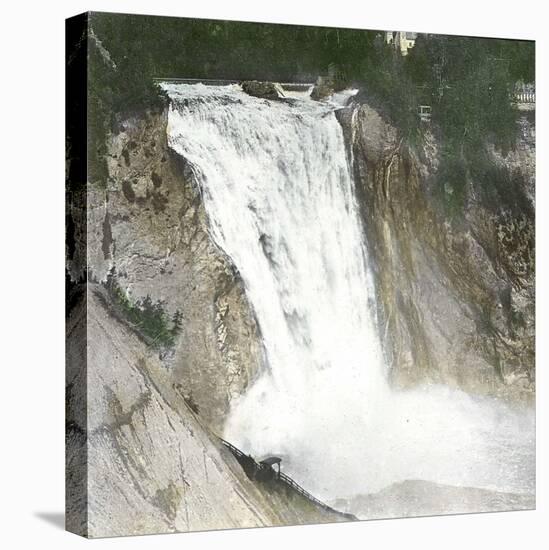 Montmorency (Canada), Waterfall-Leon, Levy et Fils-Stretched Canvas