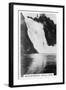 Montmorency Falls, Quebec, Canada, C1920S-null-Framed Giclee Print