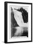 Montmorency Falls, Quebec, Canada, C1920S-null-Framed Giclee Print