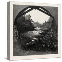 Montmorency River Above Falls, Canada, Nineteenth Century-null-Stretched Canvas