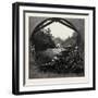 Montmorency River Above Falls, Canada, Nineteenth Century-null-Framed Giclee Print