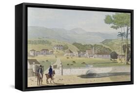 Montpelier Estates, St James, from 'A Picturesque Tour of the Island of Jamaica'-James Hakewill-Framed Stretched Canvas