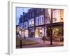 Montpellier Parade at Dusk, Harrogate, North Yorkshire, Yorkshire, England, United Kingdom, Europe-Mark Sunderland-Framed Photographic Print