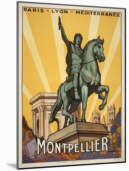Montpellier-null-Mounted Giclee Print