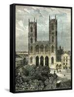 Montreal Canada 19th Century-null-Framed Stretched Canvas