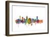 Montreal Canada Skyline-Michael Tompsett-Framed Art Print