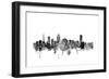 Montreal Canada Skyline-Michael Tompsett-Framed Art Print