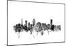 Montreal Canada Skyline-Michael Tompsett-Mounted Art Print