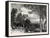 Montreal Drive, Canada, Nineteenth Century-null-Framed Stretched Canvas