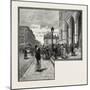 Montreal, Entrance to Notre Dame, Canada, Nineteenth Century-null-Mounted Giclee Print