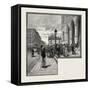 Montreal, Entrance to Notre Dame, Canada, Nineteenth Century-null-Framed Stretched Canvas