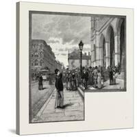 Montreal, Entrance to Notre Dame, Canada, Nineteenth Century-null-Stretched Canvas